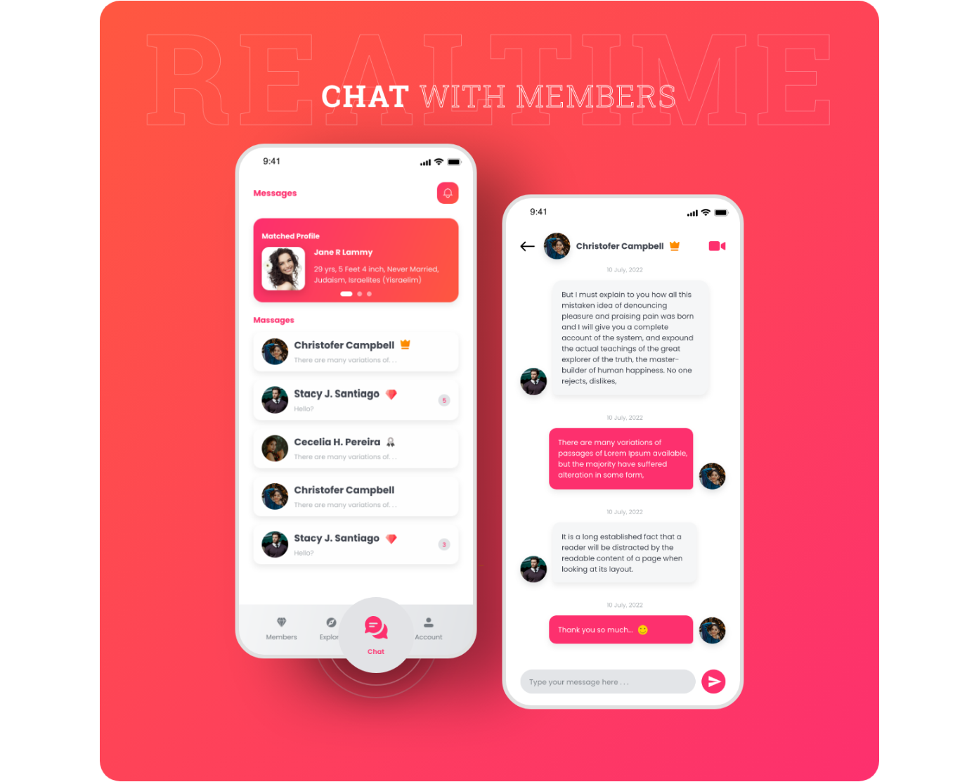 Active Matrimonial Flutter App